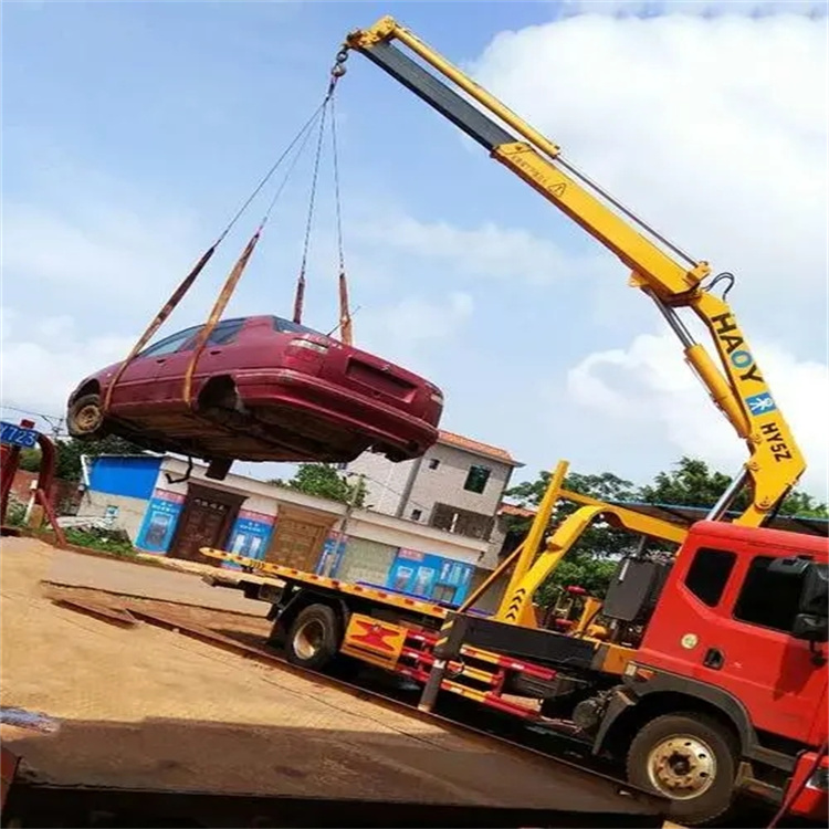 沙洋吊车救援小汽车怎么吊