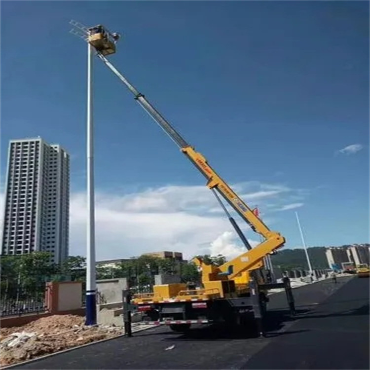 沙洋维修路灯的曲臂升降车出租